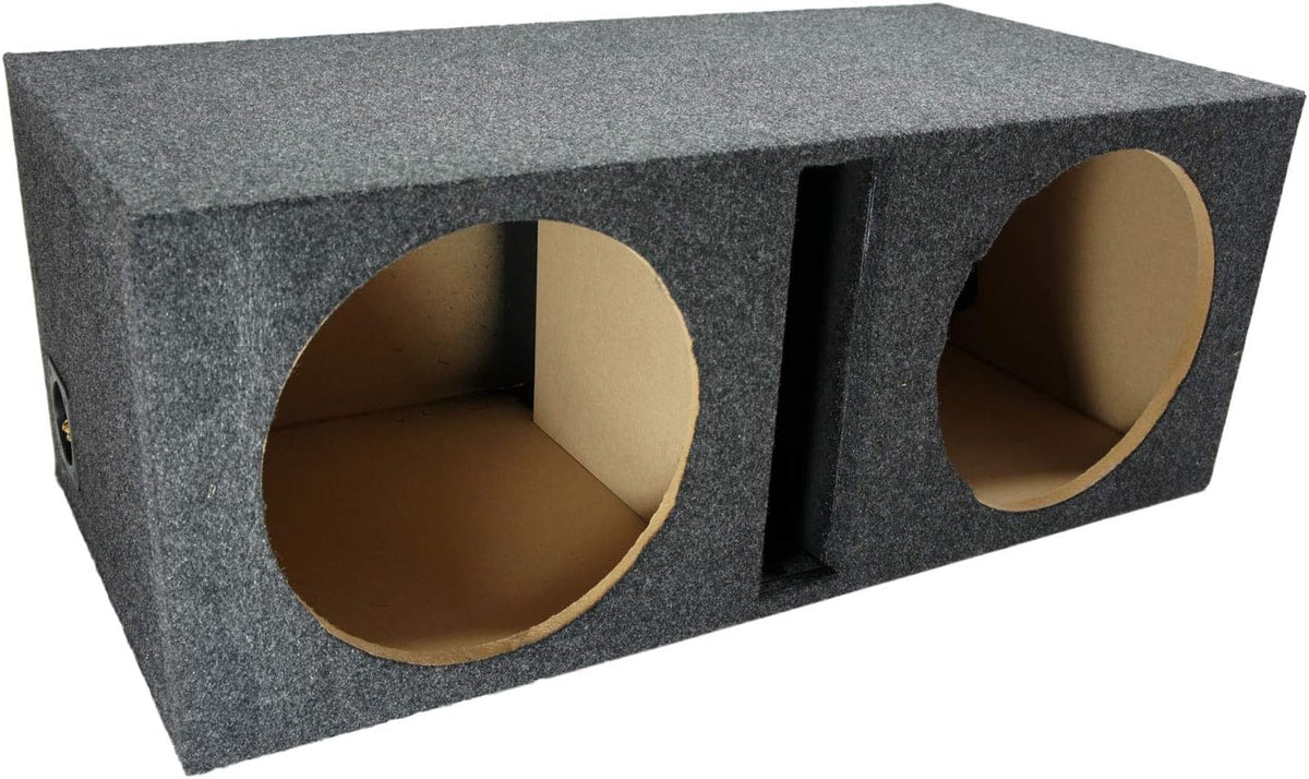 Dual 12 Vented Ported Subwoofer Enclosure 5/8 MDF A82263