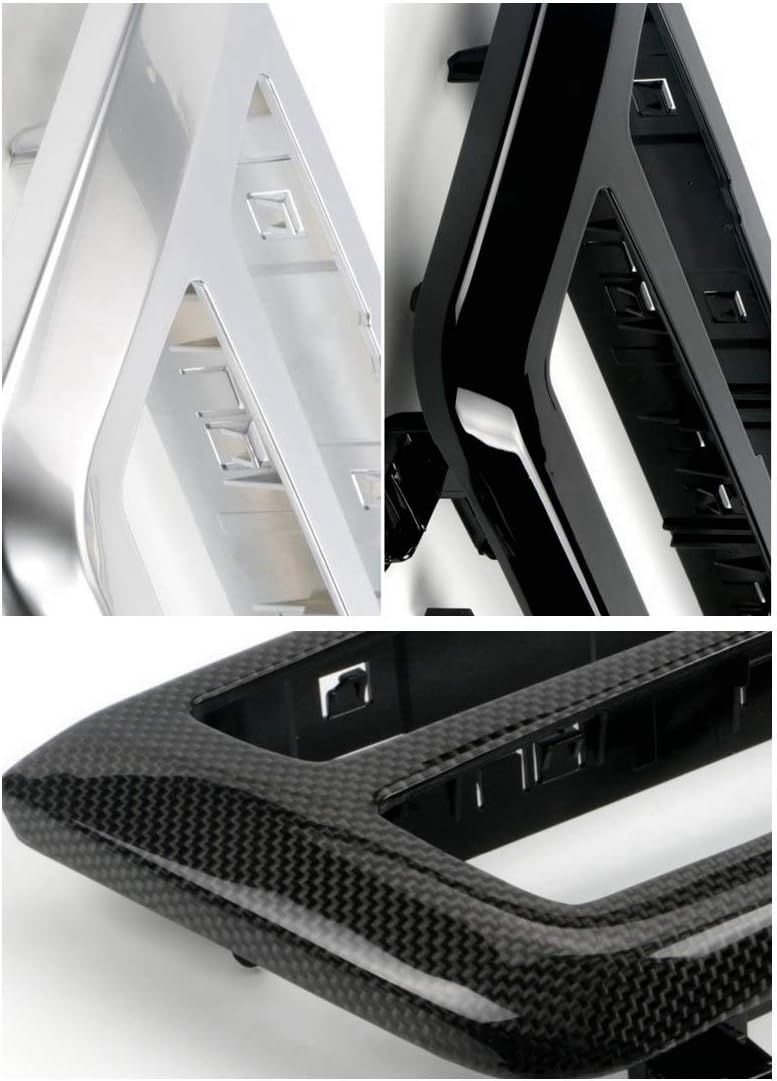 Car Center Console LED Lights Interior Ambient Lighting Carbon Fiber Replacement Trim M353859