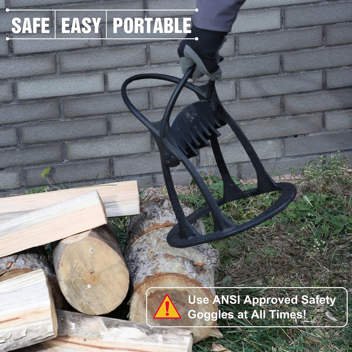 Kindling Splitter Log Splitter Cast Steel G33181