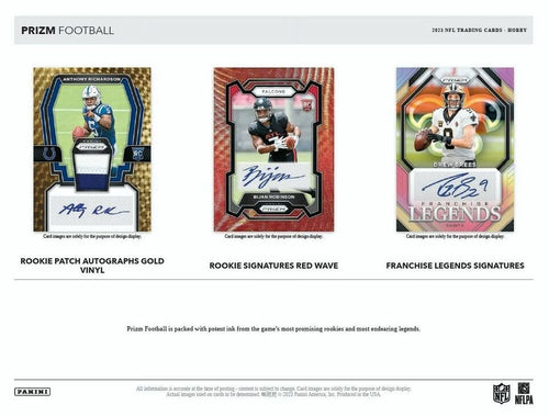 2023 Panini Prizm Football Hobby Box P165