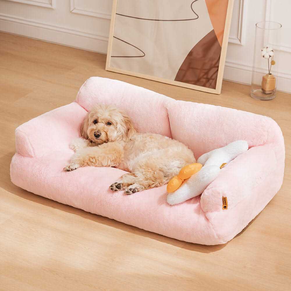 Plaid Dog & Cat Couch Bed B855