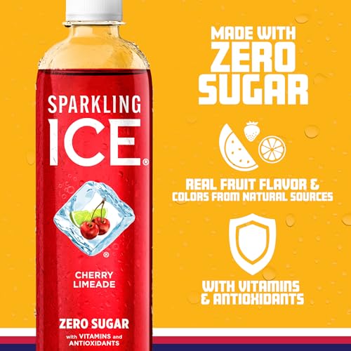 Black Raspberry Sparkling Water 17 fl oz Bottles (Pack of 12) B28092