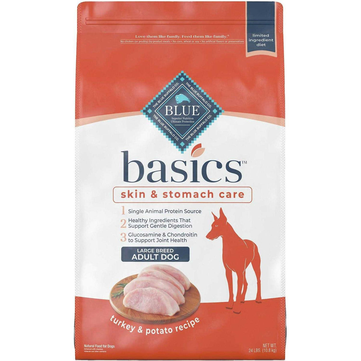 Turkey & Potato Large Breed Dry Dog Food J302533