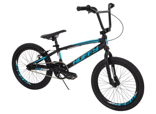 20-inch BMX Bike Black with Teal Aluminum Frame M1202