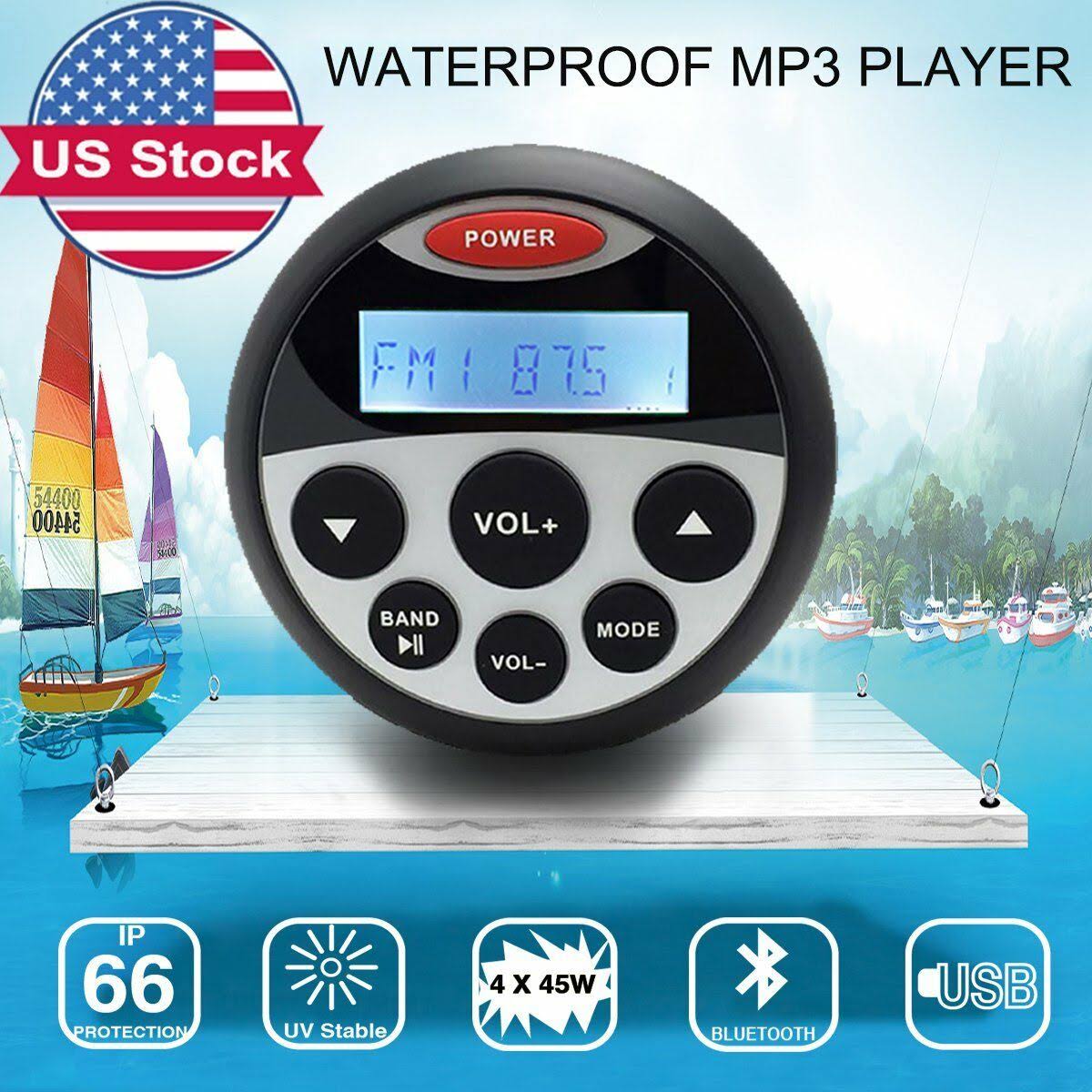 Waterproof Marine Bluetooth Stereo Receiver D590