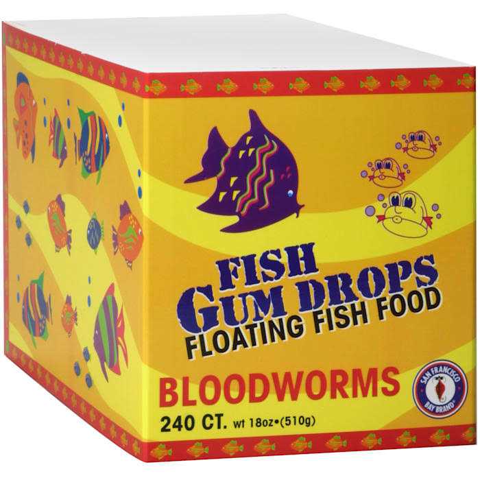 Fish Food Bloodworms Q77340