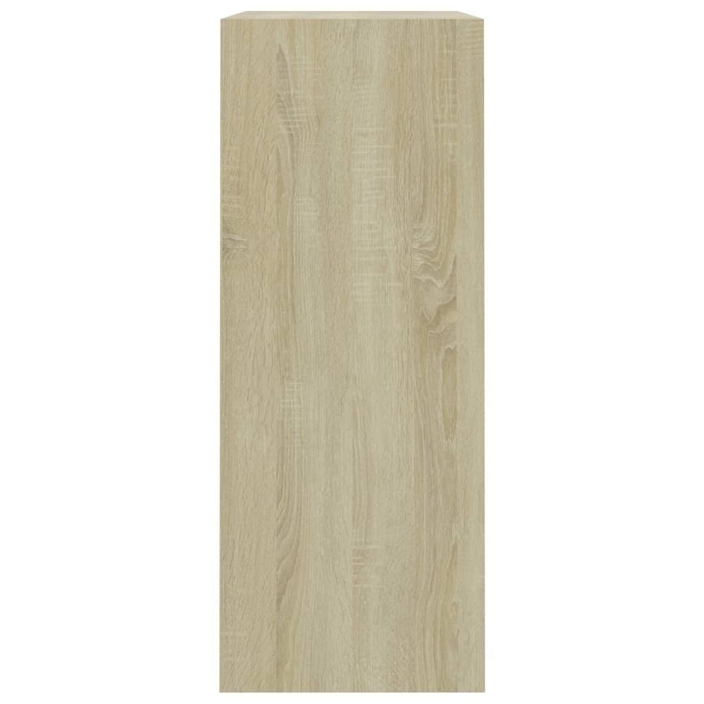 2-Tier Book Cabinet Sonoma Oak Chipboard J82247