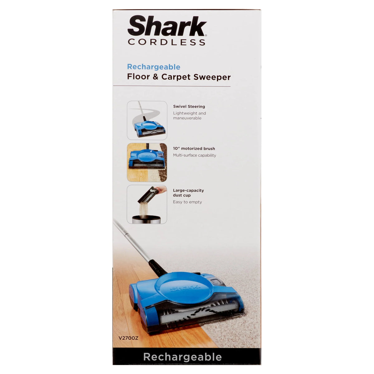 Rechargeable Floor and Carpet Sweeper X5230