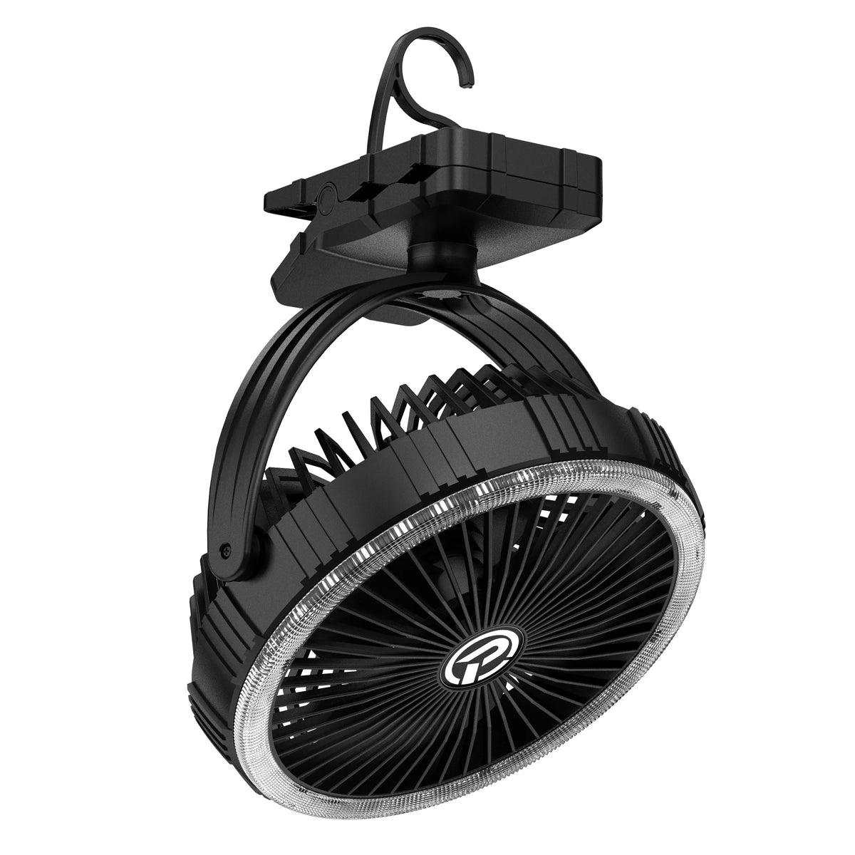 Rechargeable Clip-On Fan with LED Lights P12289