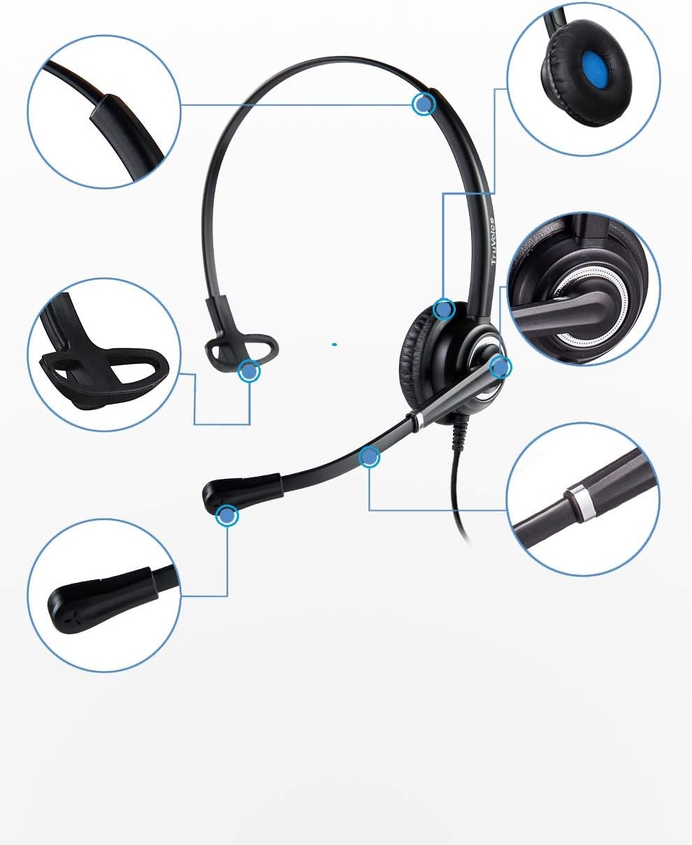 USB Office Headset with Noise Canceling Microphone J495573