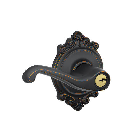 Bright Brass Keyed Entry Lock I68638