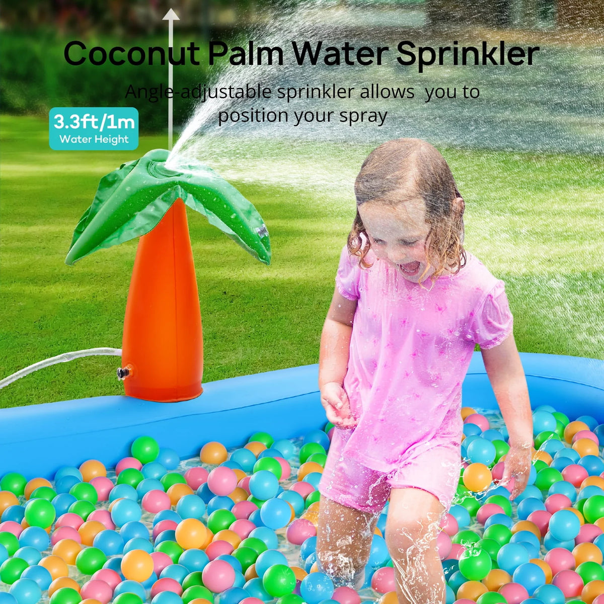 Inflatable Rectangular Swimming Pool E3441