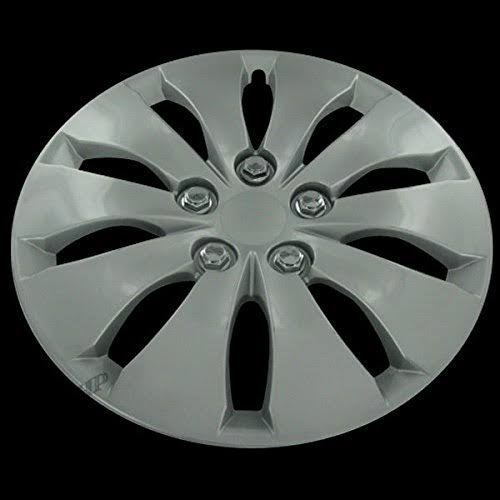 Silver 16 Hub Cap Wheel Covers Set of 4 E3922