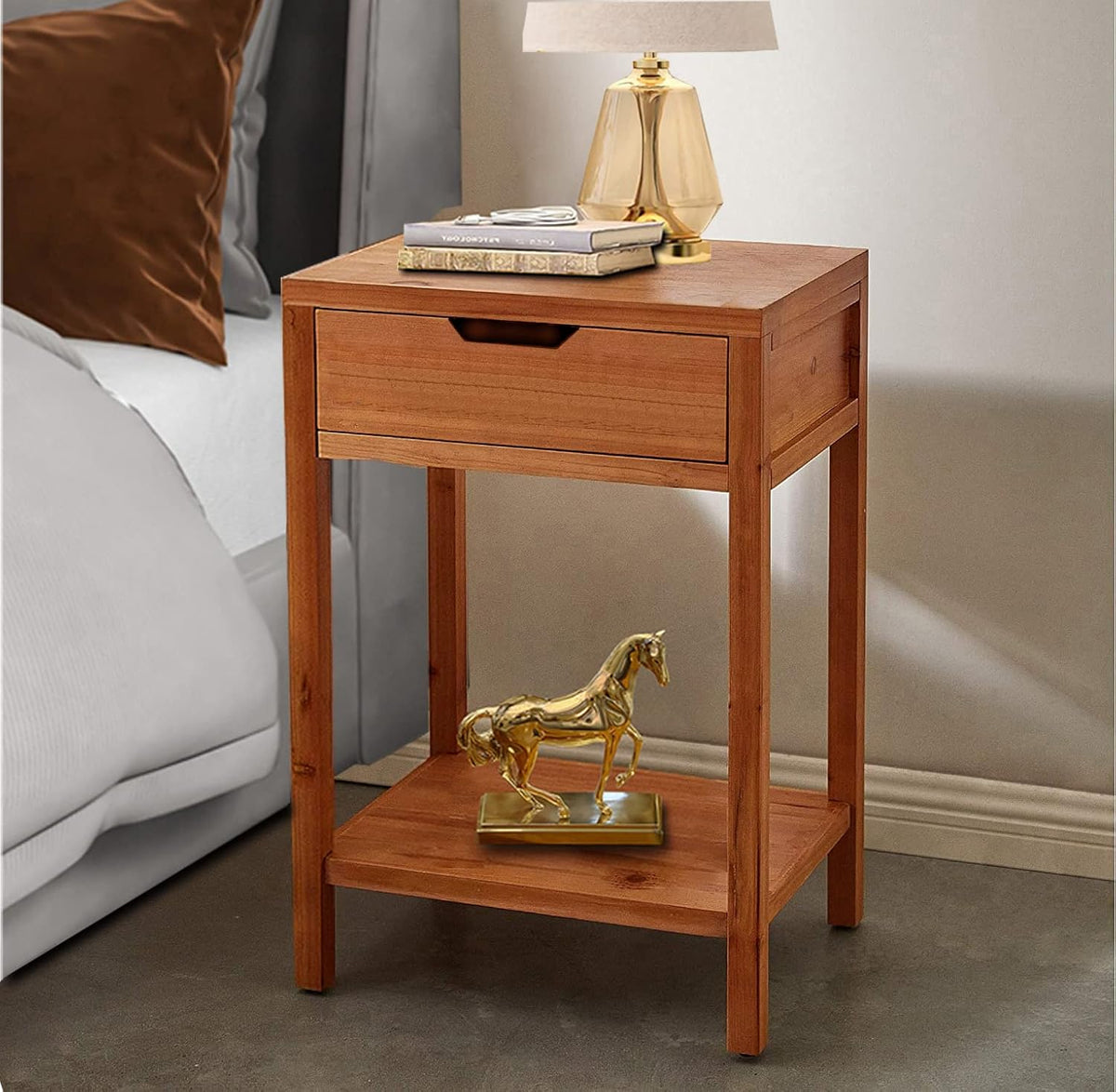 Nightstand with Drawers S1093