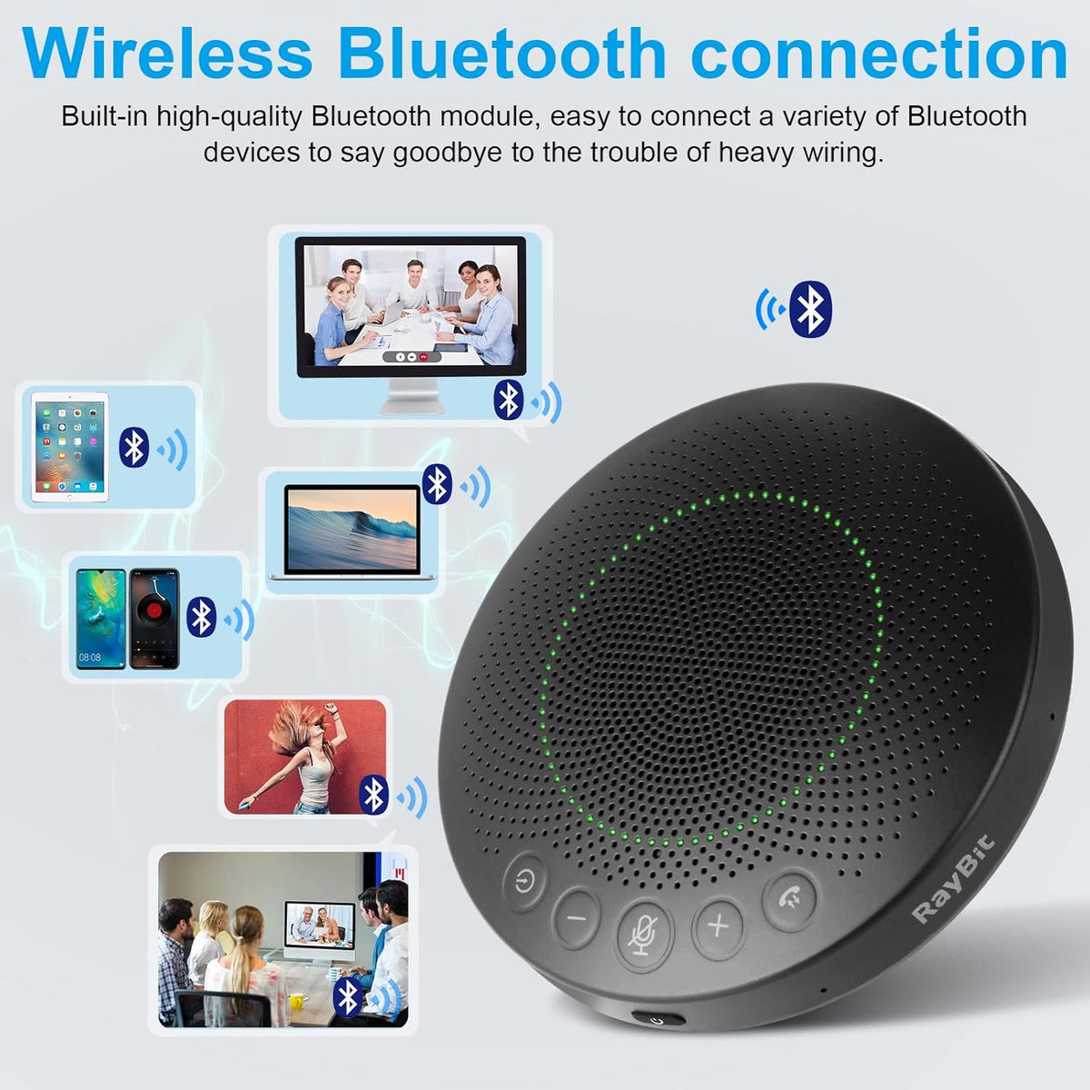 Bluetooth Speakerphone with Microphone M17480