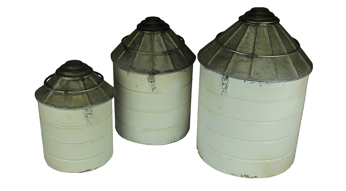 Tin Canister Set of 3 D99518