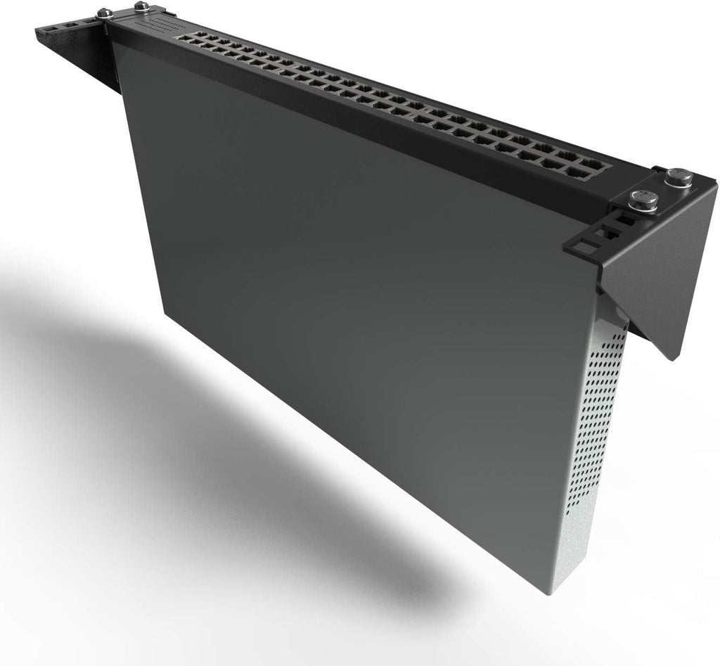4U Cold Rolled Steel Wall Mountable Vertical Rack Pack of 2 W2960