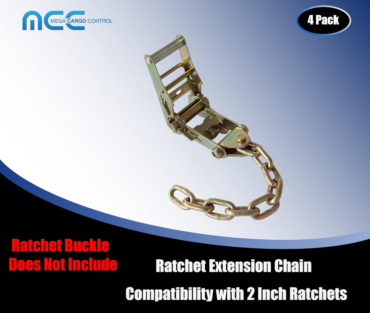 4 Pack 12 Chain Extension with Connector Bracket I27966