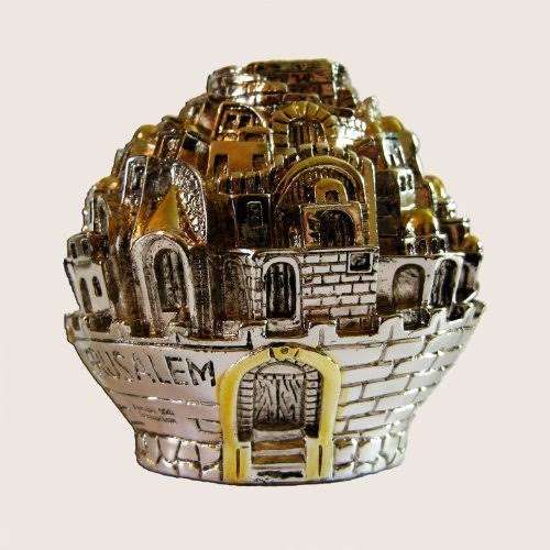 Tzedakah Box Silver 925 Plated Y604