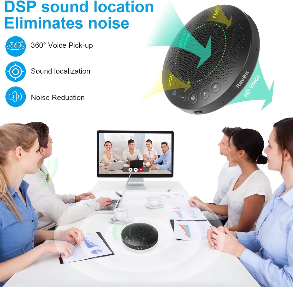 Bluetooth Speakerphone with Microphone M17480