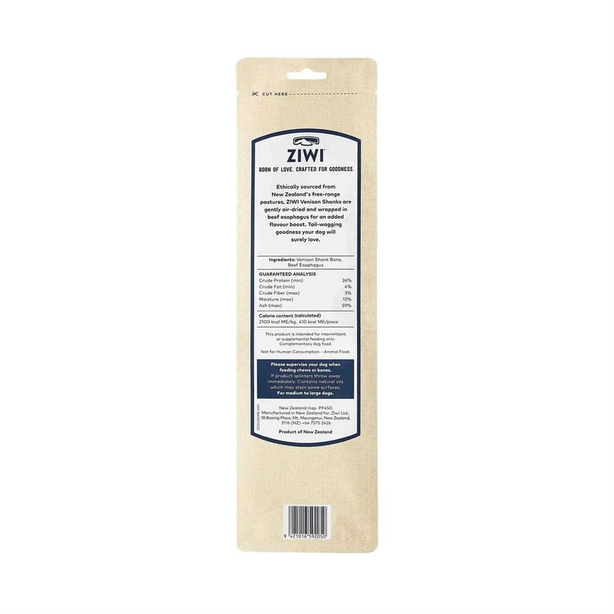 Deer Shank Bone Dog Chew A993
