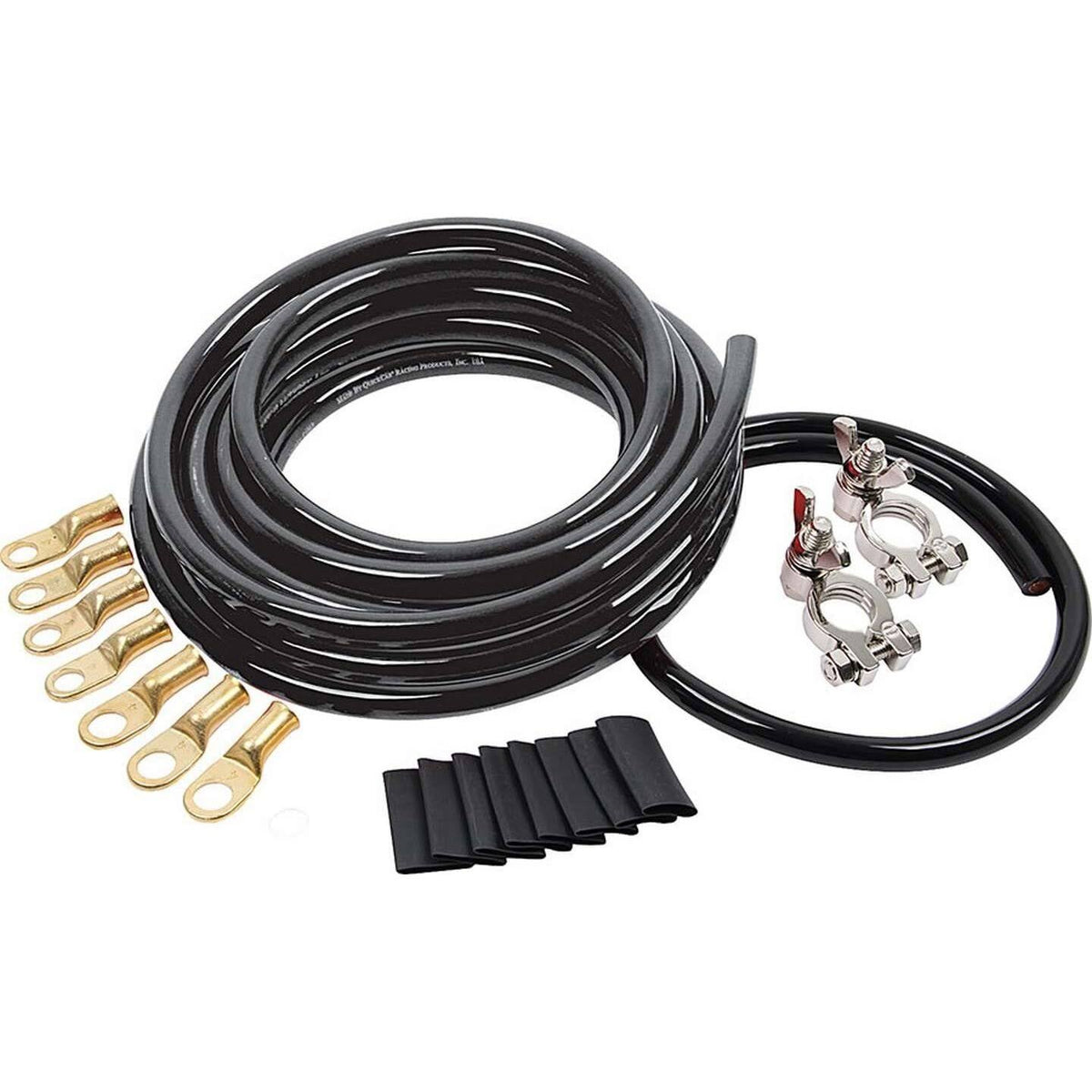 4 Gauge Battery Cable Kit Black B737837