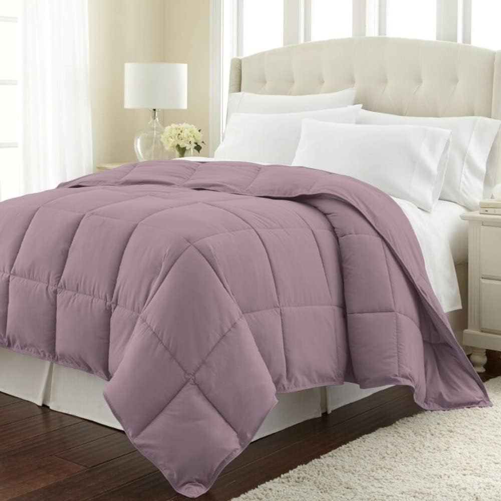 Light Purple Twin/Twin XL 110 GSM Brushed Microfiber Comforter F351155