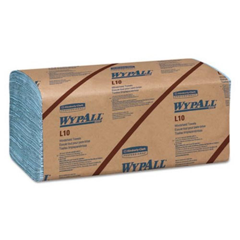 Light Blue 1-Ply Windshield Wipes Z827
