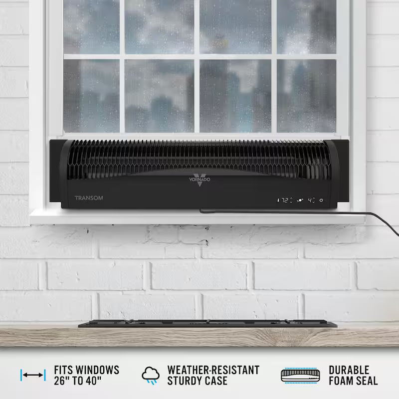 26 in. 4 Speed Low Profile Window Fan J8638