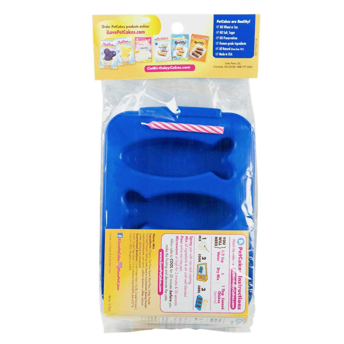 Cat Birthday Cake Kit X323146