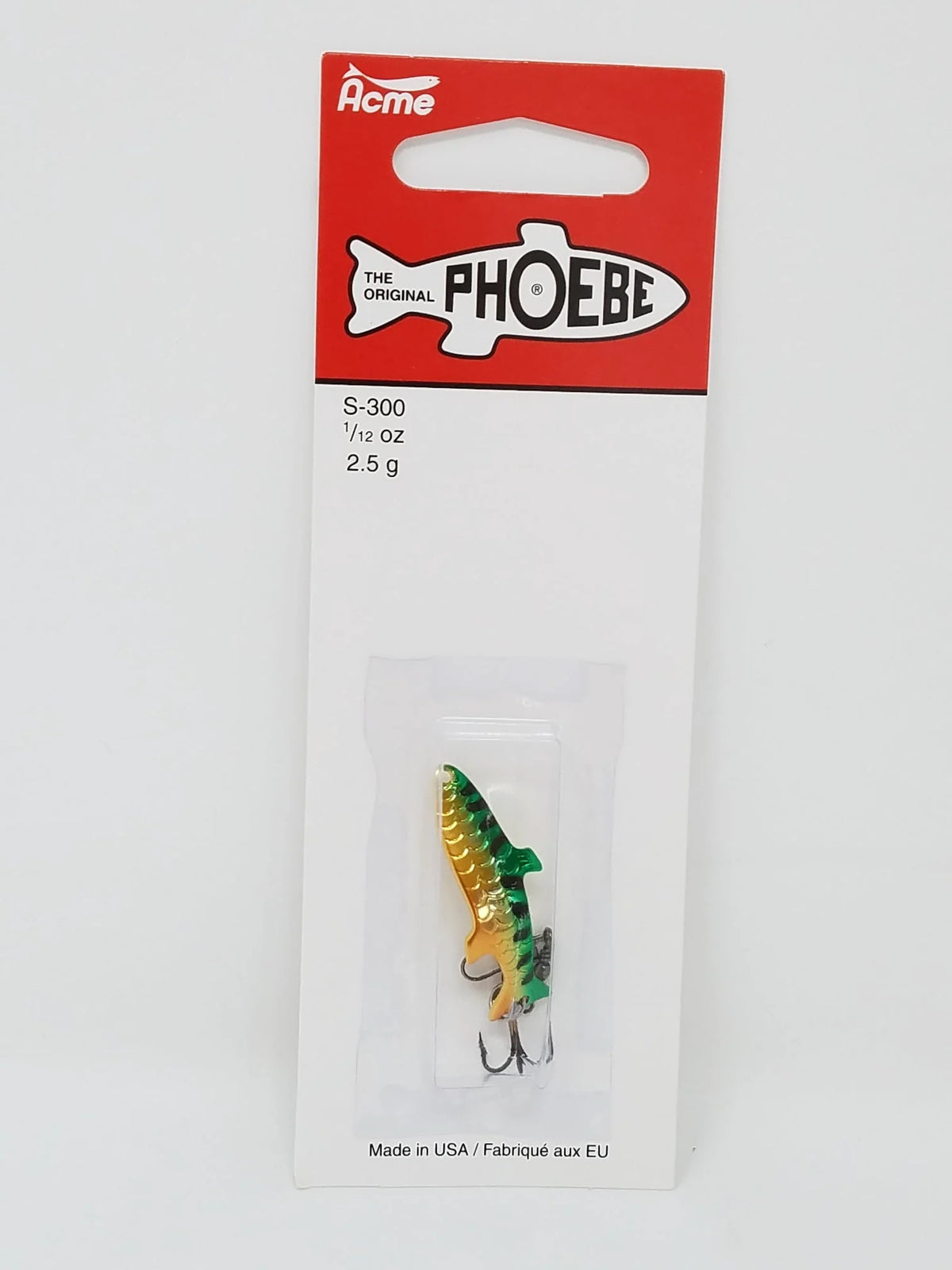 Fishing Lure Spoon Gold 1/12 oz Y716
