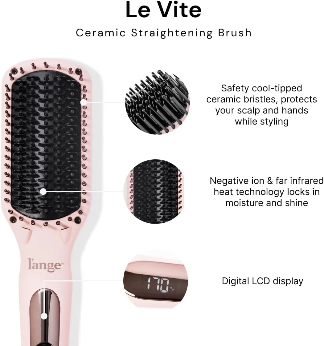 Heated Hair Straightener Brush K56976