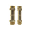 3/8 No-Vac Coupler + 3/4 No-Vac Coupler V9436