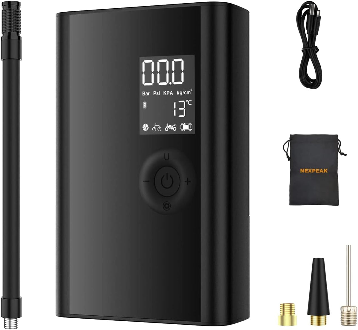 Cordless Portable Air Compressor Tire Inflator N4531