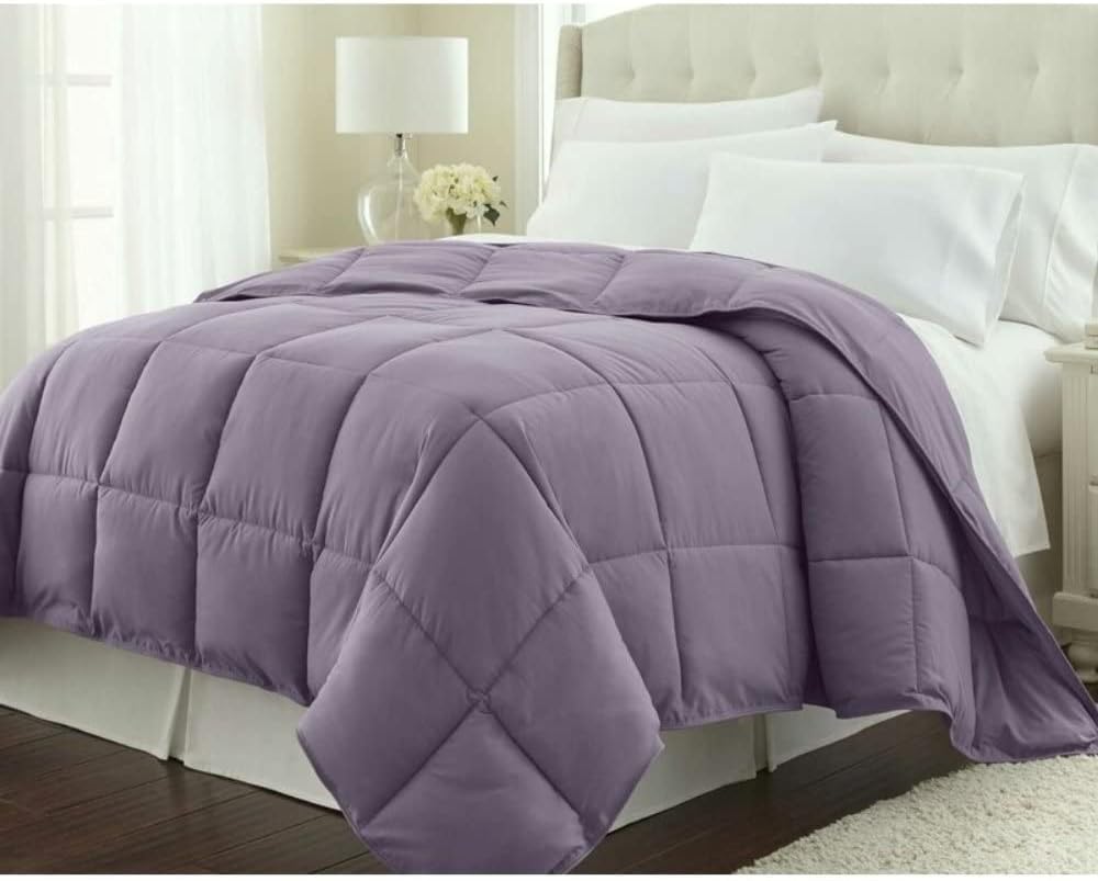 Light Purple Twin/Twin XL 110 GSM Brushed Microfiber Comforter F351155
