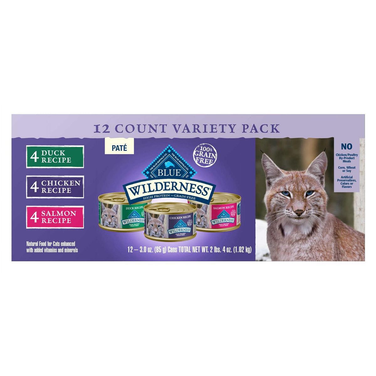 Wet Cat Food Variety Pack L829