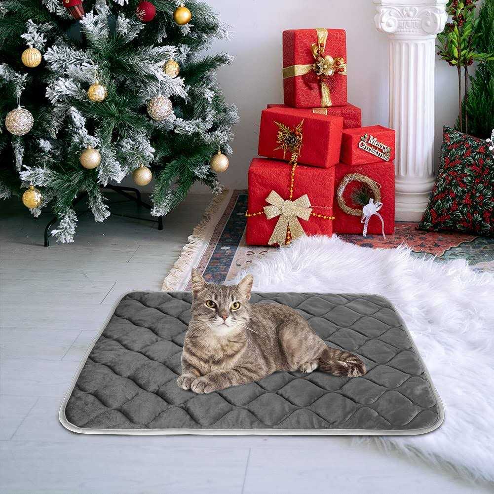 Self Heating Cat Mat Pet Bed Mat W714051
