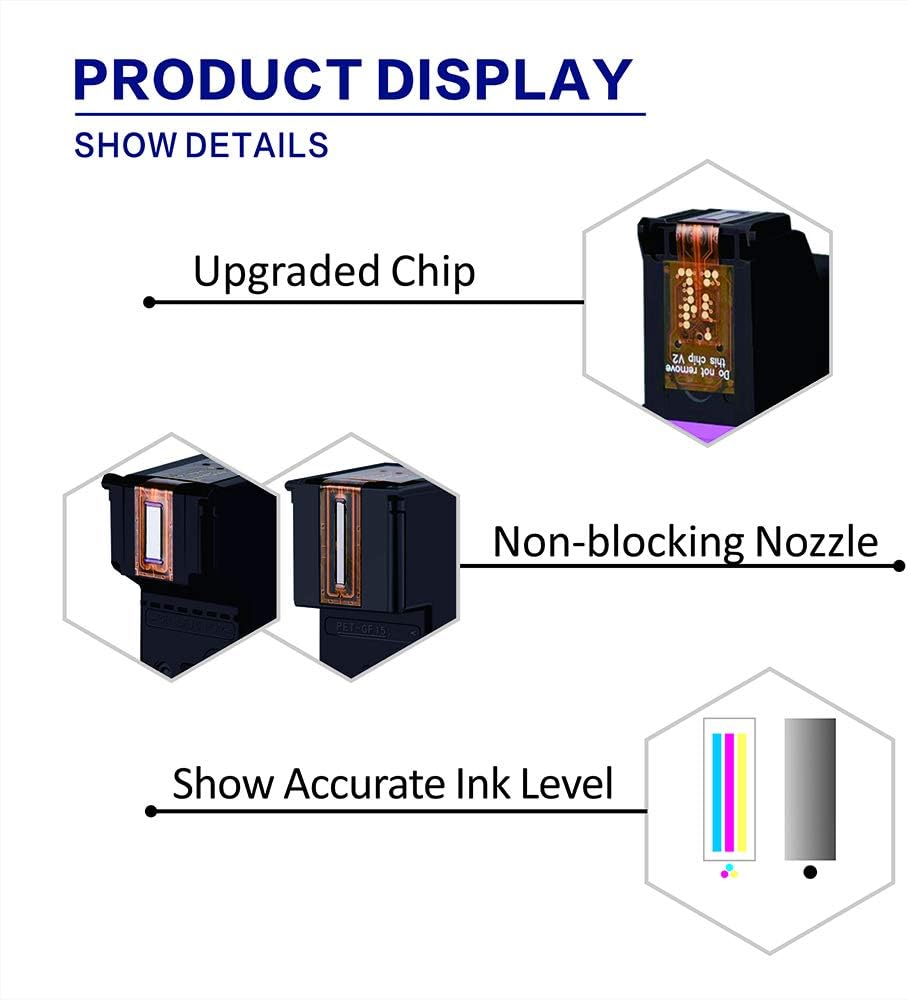 Black Ink Cartridge Pack of 2 O843