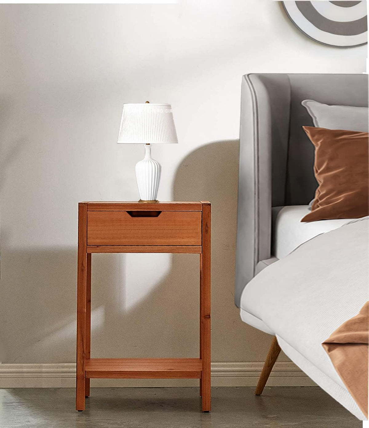 Nightstand with Drawers S1093