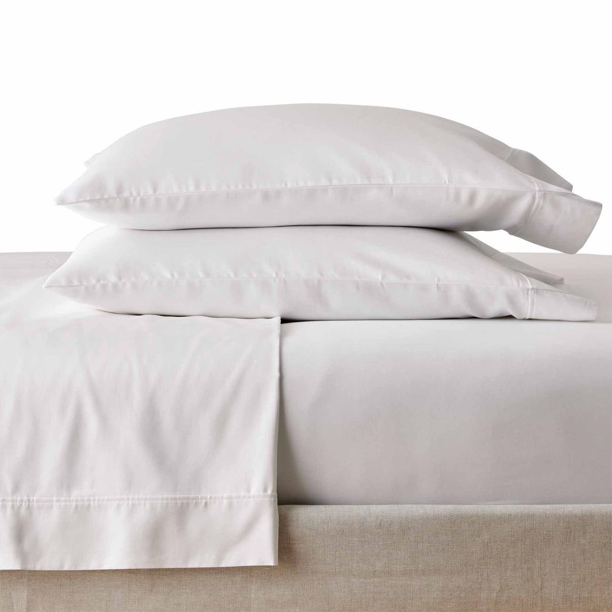 100% Cotton Sateen 300 Thread Count Queen Sheet Set D414357