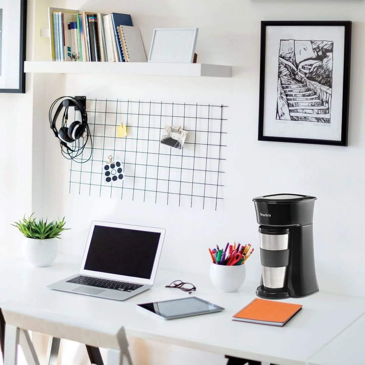 Single-Serve Stainless Steel Coffeemaker H7911