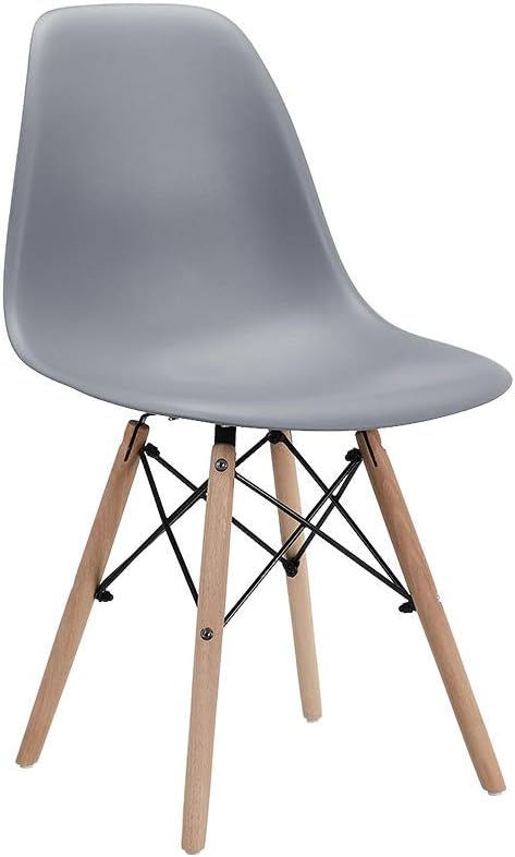 Black Plastic Shell Dining Chair Set of 1 X553