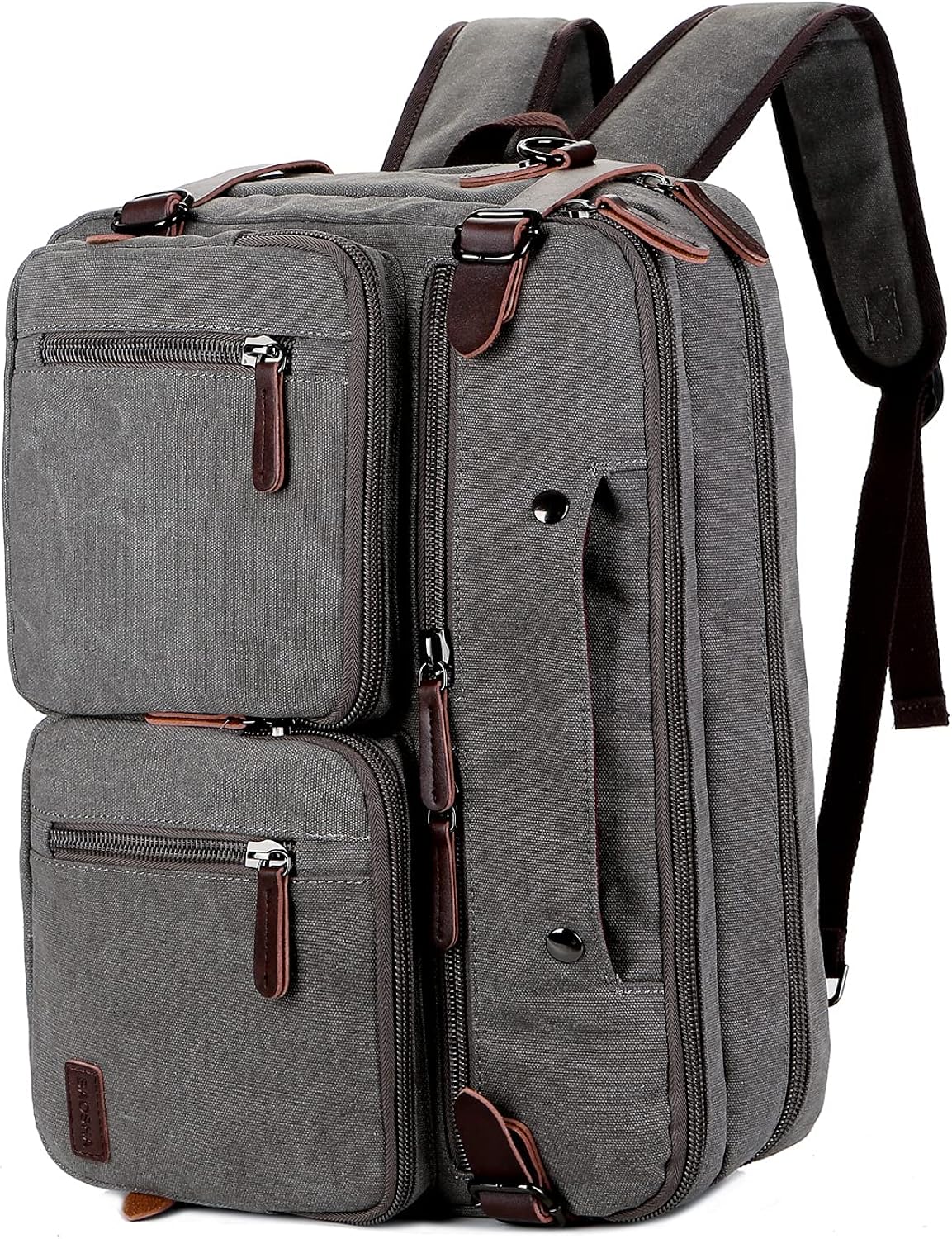 Convertible Briefcase Backpack 17 Inch Laptop Bag P4572