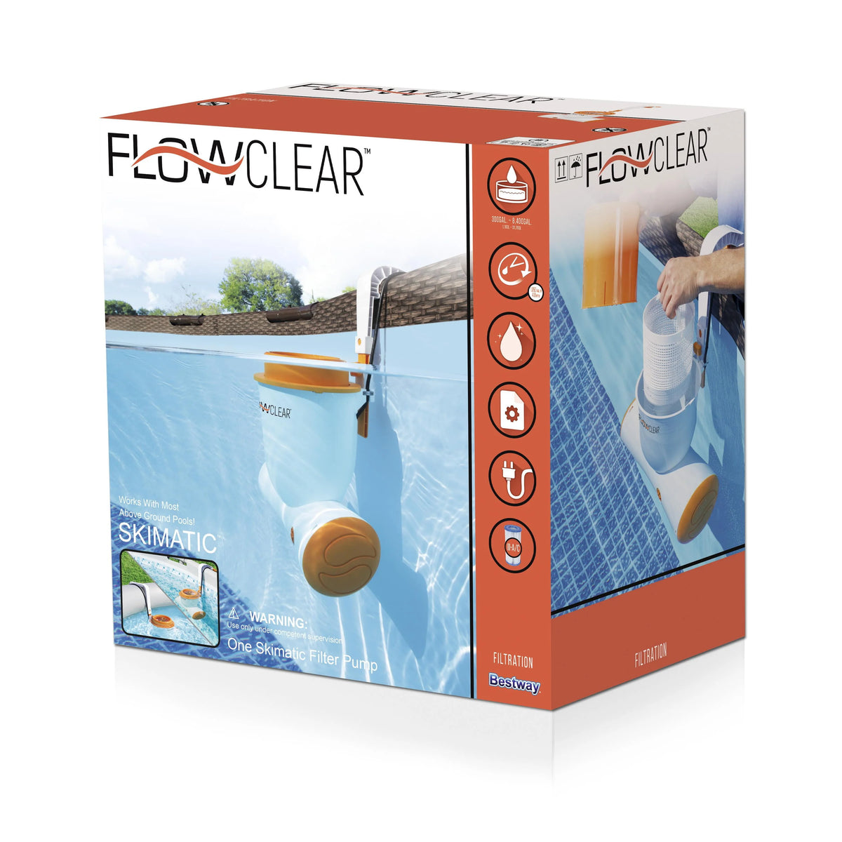 1050 Gallon Above-Ground Pool Pump X691