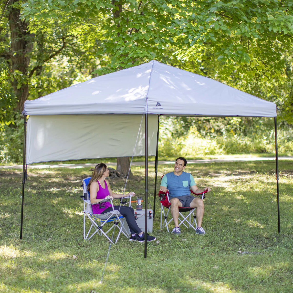8' x 10' Gray Instant Outdoor Canopy N42812