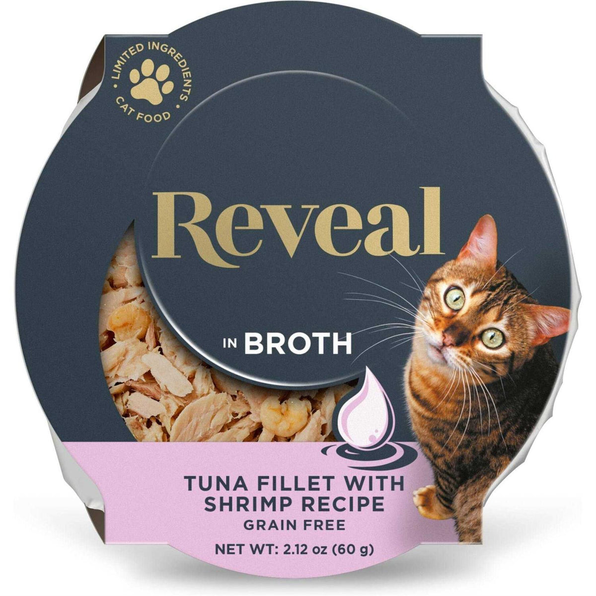 Wet Cat Food Tuna Fillet with Sea Bream in Broth P1437