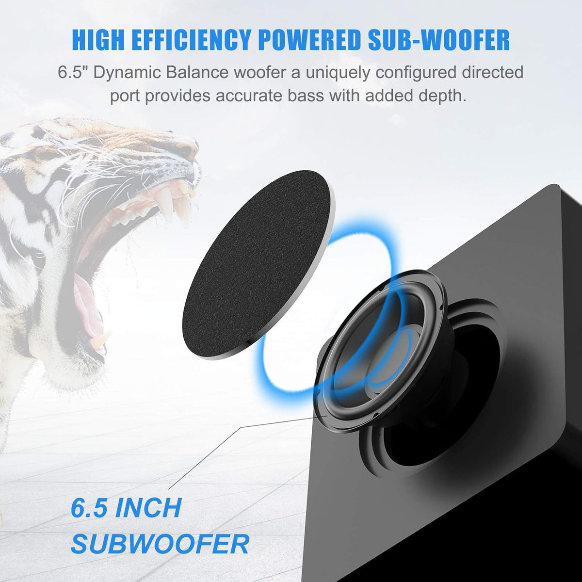 6.5'' Bluetooth Home Audio Subwoofer Z5837
