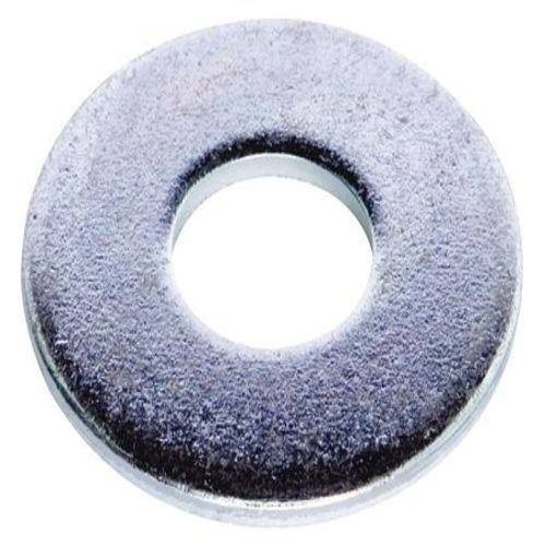 Zinc Plated Low Carbon Steel Flat Washers, 25 Pk N832248
