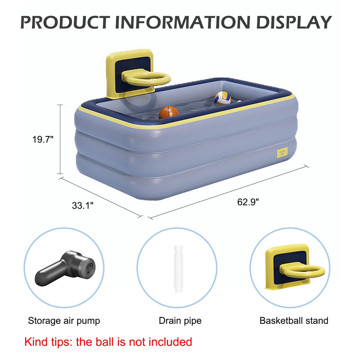 Inflatable Pool X2354