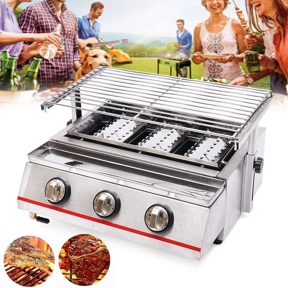 Portable Smokeless Gas Grill T402